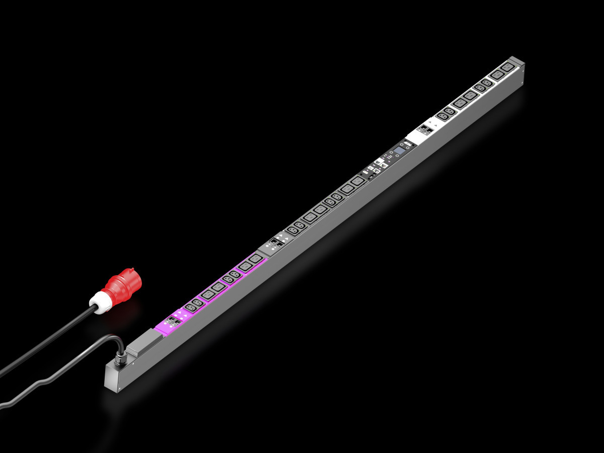 Rittal PDU Pdu Managed 32a/3F 12XC13 / 12XC19