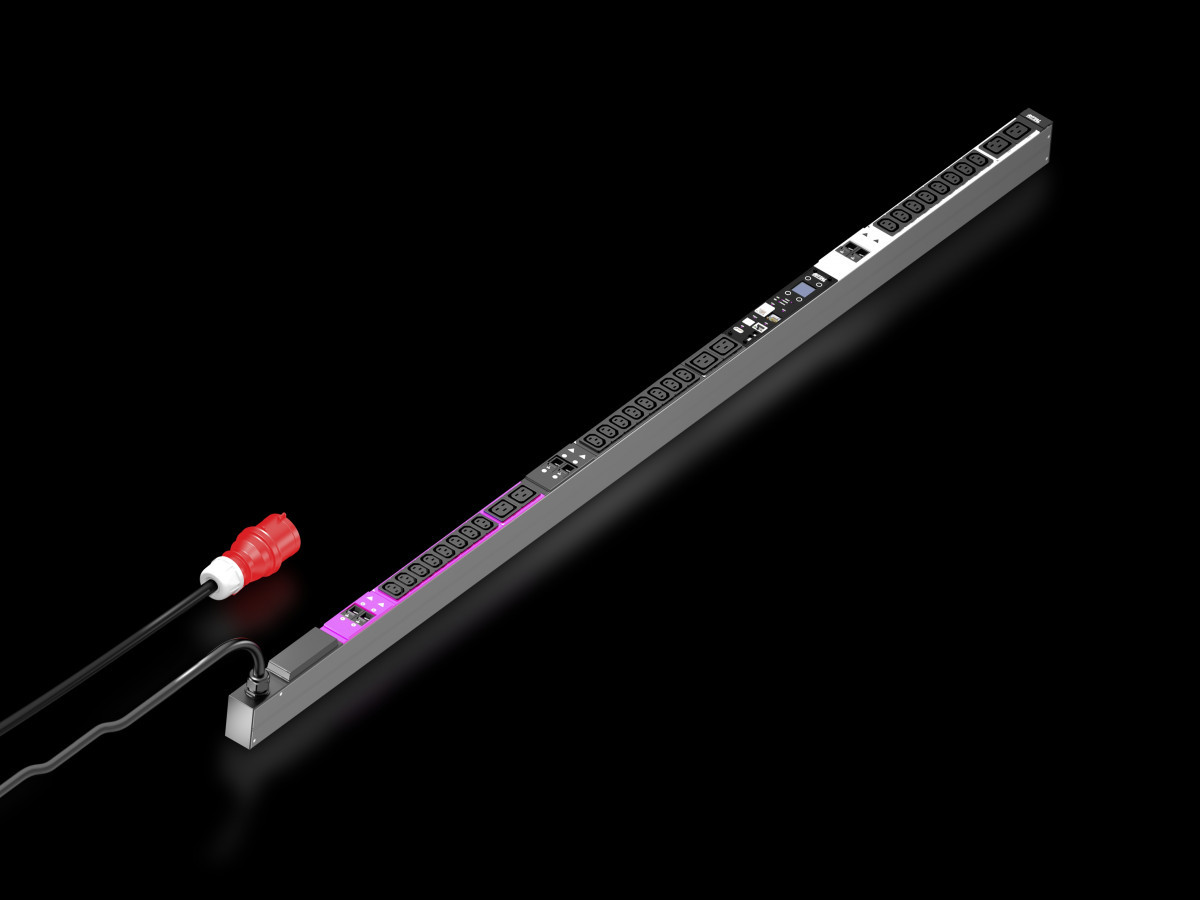 Rittal PDU Pdu Metered 32a/3F cee 24XC13 / 6XC19