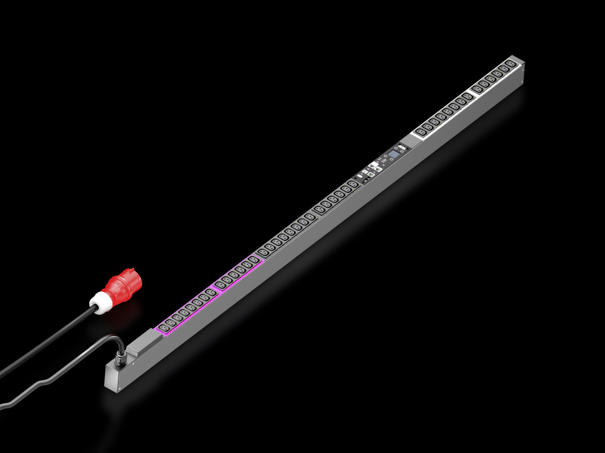 Rittal PDU Pdu Metered plus 16a/3F 42XC13