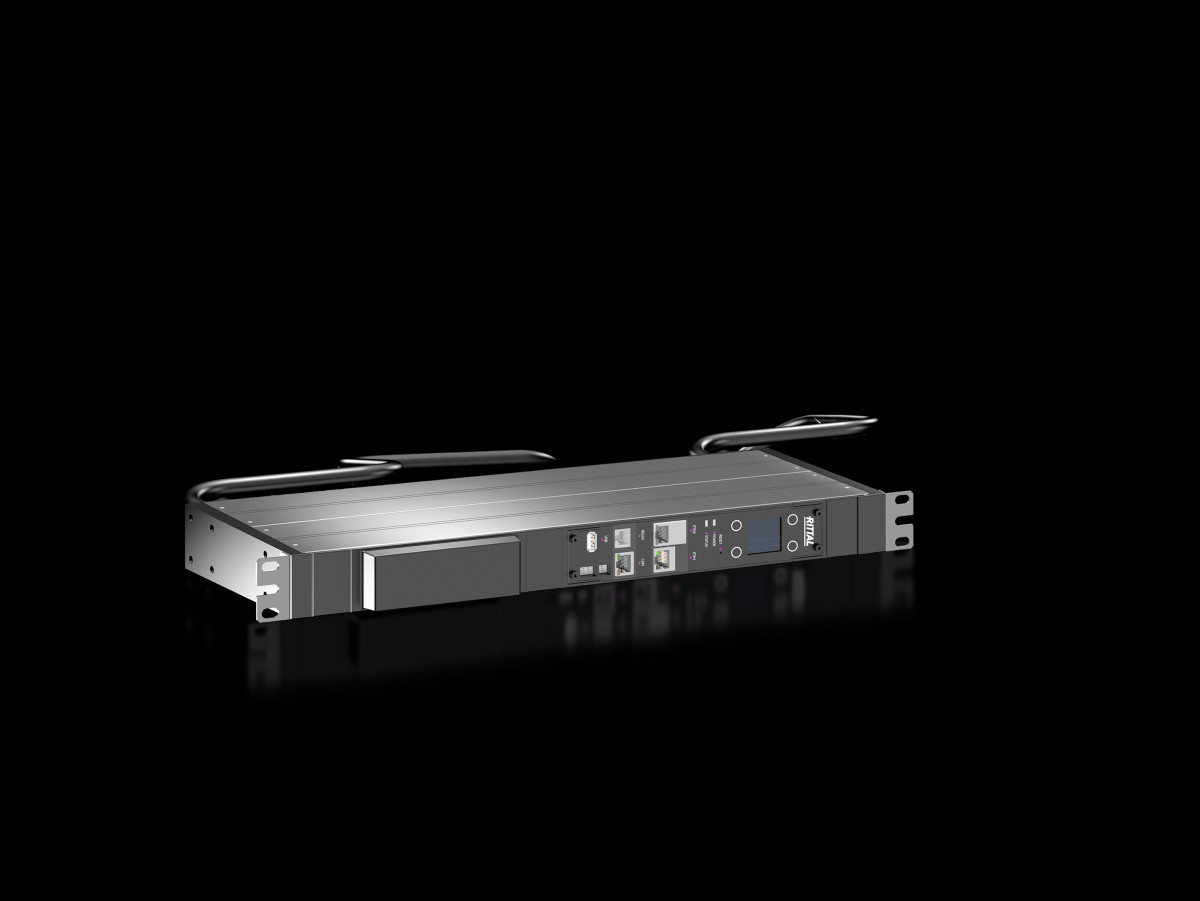 Rittal PDU RCM 19" inline meter 16a/1P cee in/out