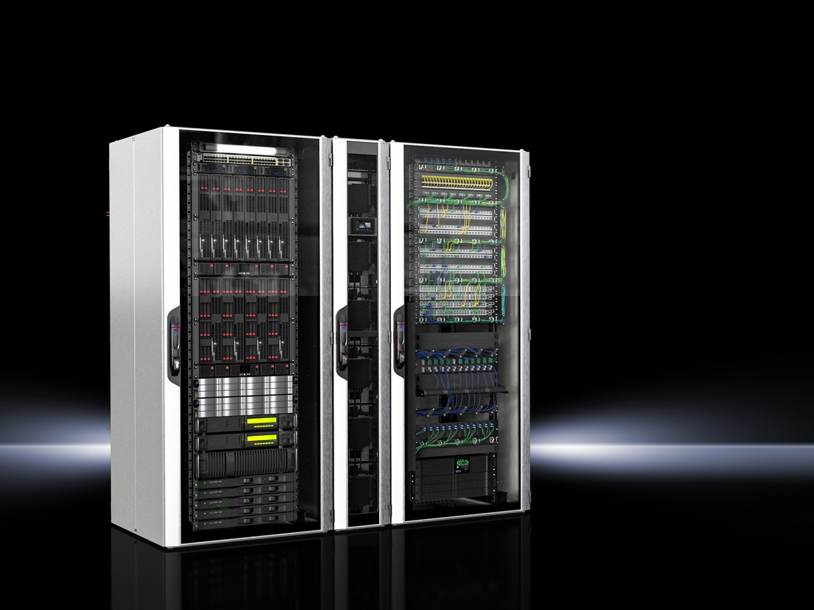 Rittal SK LCP rack CW, 30KW, BHD 300x2000x1000