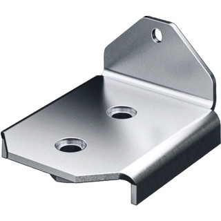 Rittal Sokkeladapter voor dubbele zwenkwielen en stelvoeten roestvaststaal set 4 stuks