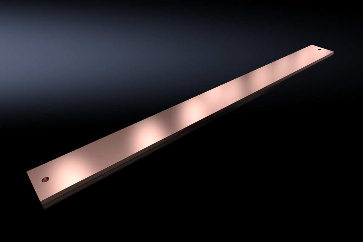 Rittal SV pe/pen railkoper E-cu 80x10 MM