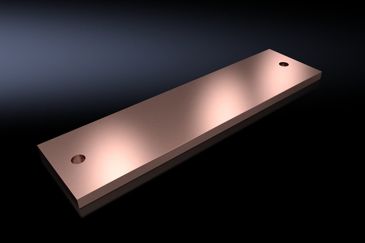 Rittal SV pe/pen railkoper E-cu 80x10 MM