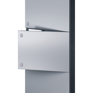 Rittal SV systeem deur kast/lessenaar H400MM B1000MM staal grijs