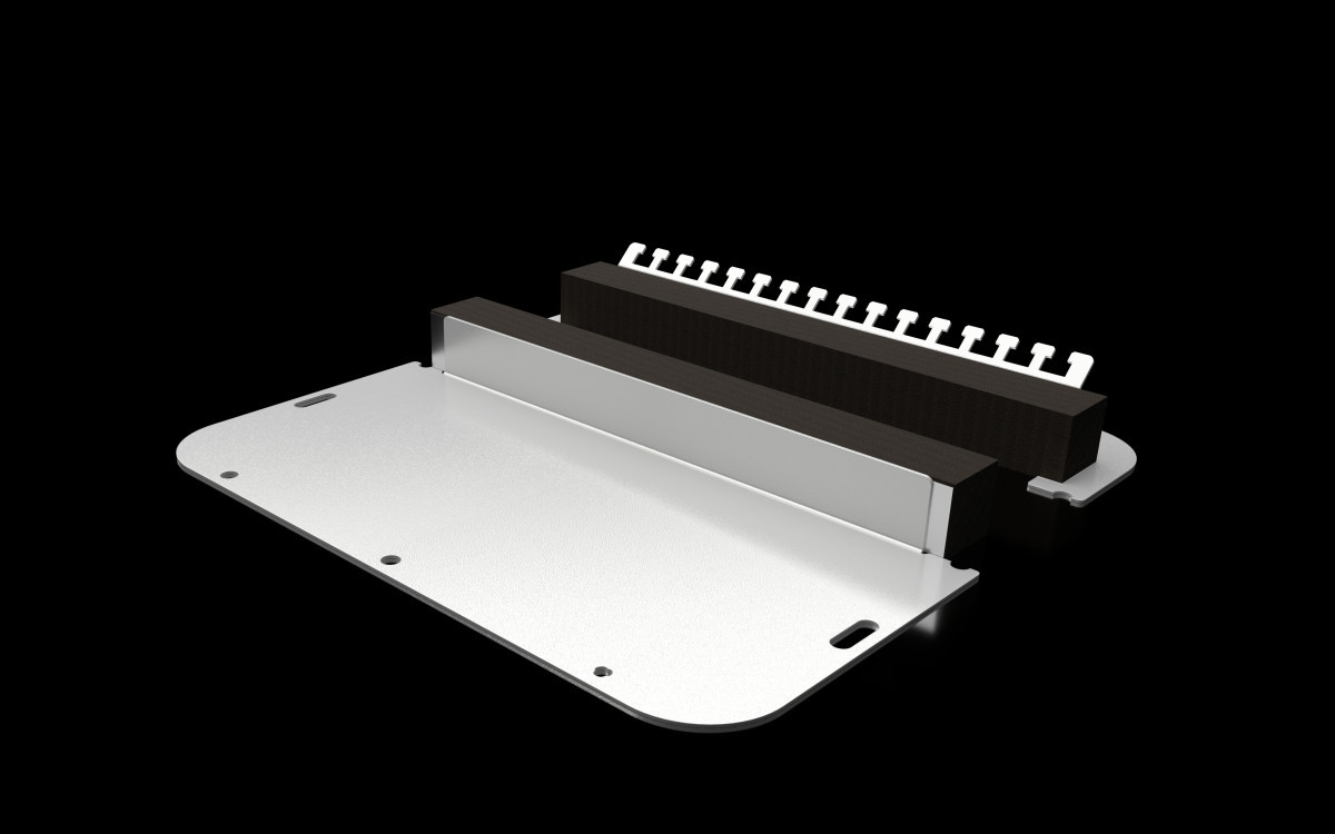 Rittal SZ WPL 2-delig M. klemprof. GR 5 metaal