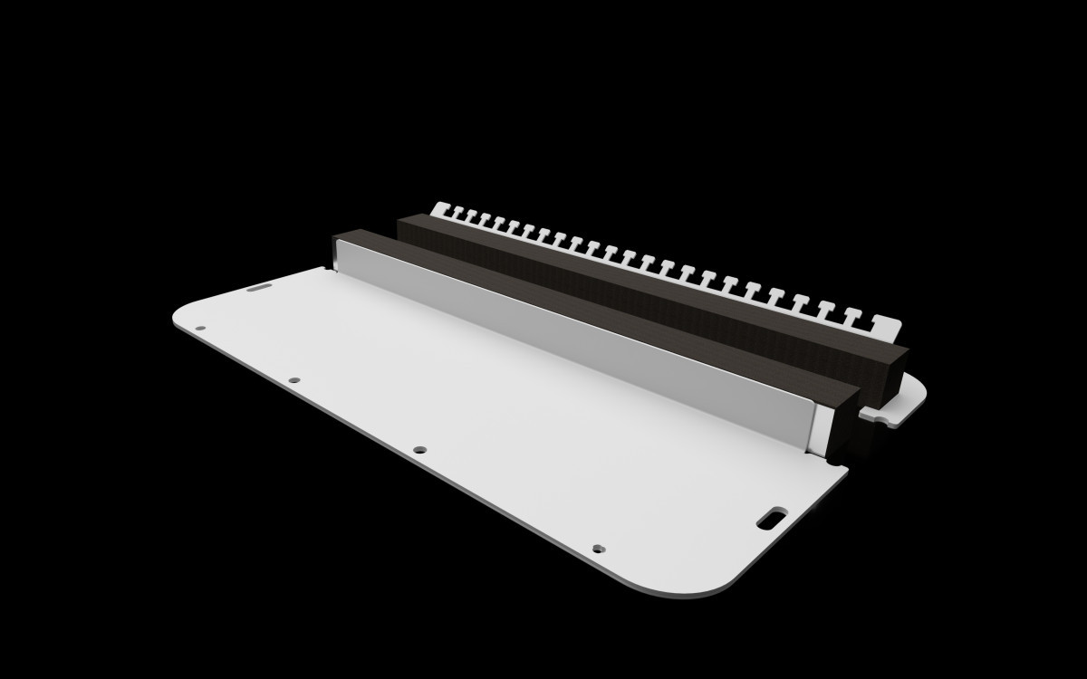 Rittal SZ WPL 2-delig M. klemprof. GR 7 metaal