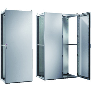 Rittal TS deur kast/lessenaar aanslagdeur H2000MM B600MM D15MM staal grijs