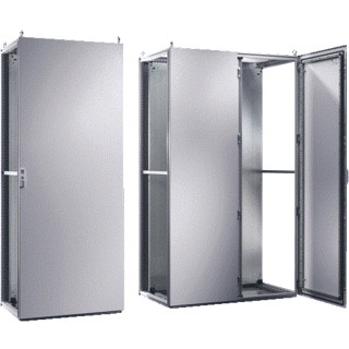 Rittal TS deur kast/lessenaar slotdeur H2000MM B600MM D15MM staal grijs