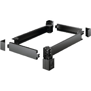 Rittal VX afdekkap sokkel 200 MM hoog zwart