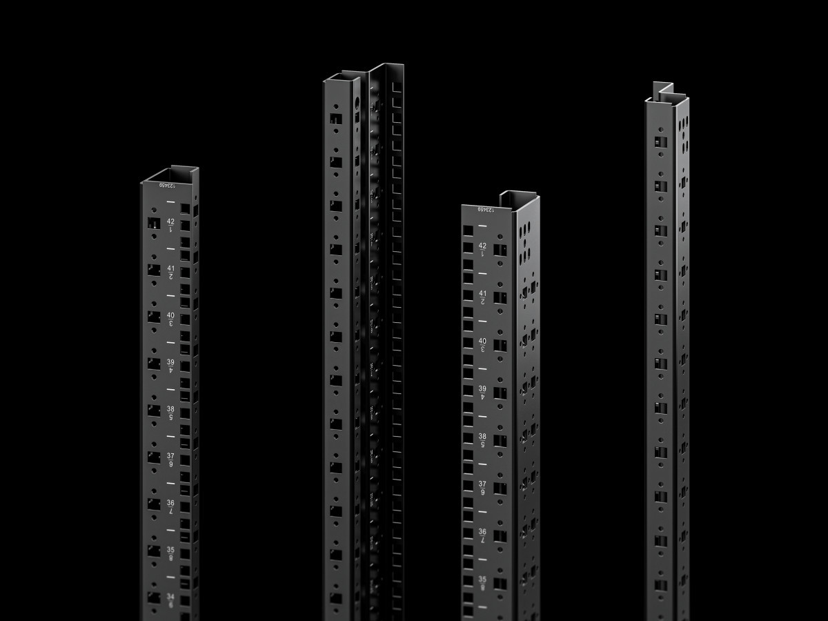Rittal VX IT VX It 19" profielen DYN 42he achter ve=2
