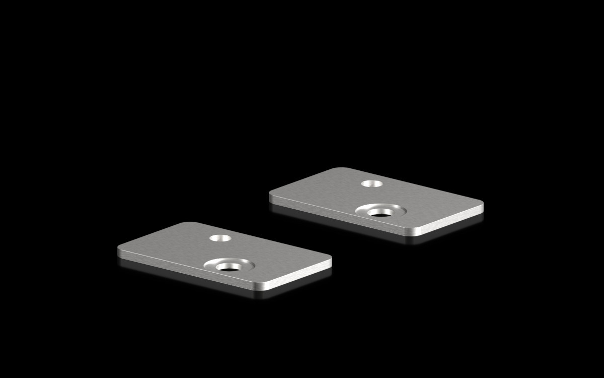 Rittal VX Sokkeladapt.V zwenkw./stelv. RVS ve=4