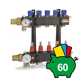 Robot Vloerverwarming COMP VERD 4GR+KOGKR 1 BI