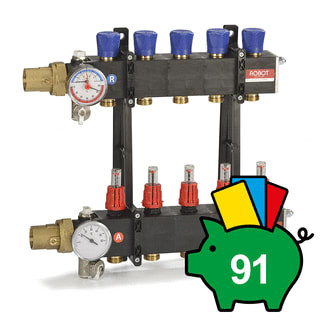 Robot Vloerverwarming COMP VERD 8GR+KOGKR 1 BI
