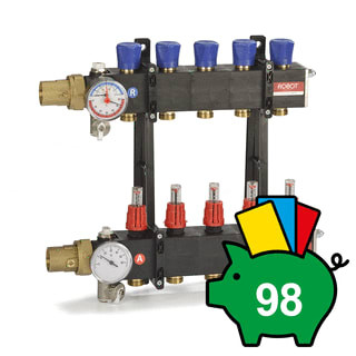 Robot Vloerverwarming COMP VERD 9GR+KOGKR 1 BI