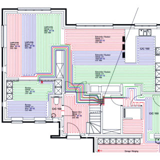 Robot Vloerverwarming LEGPLAN VLOERVER. P/M