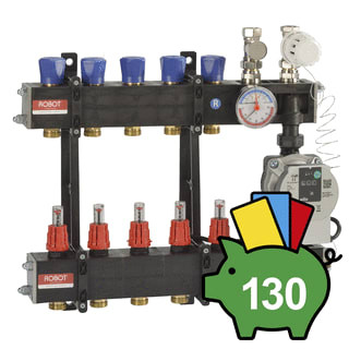 Robot Vloerverwarming LTVC VERD COMP 7GR