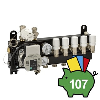 Robot Vloerverwarming VERDUNIT 6GR WILO PARA