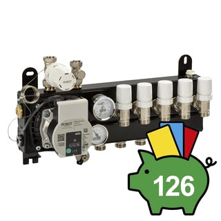 Robot Vloerverwarming VERDUNIT 9GR WILO PARA