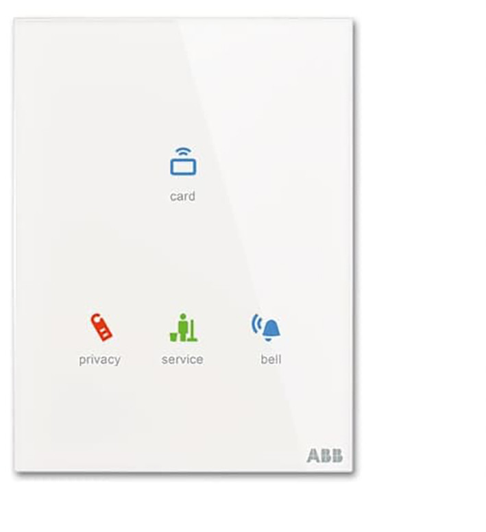 Room Outdoor sensor KNX -tacteo met kaartlezer