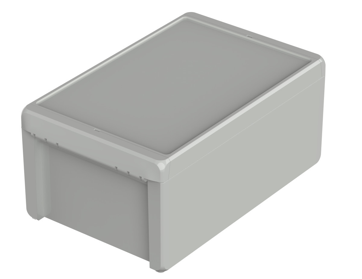 Rose ABS behuizing Bocube B 261712 abs-7035 lichtgrijs