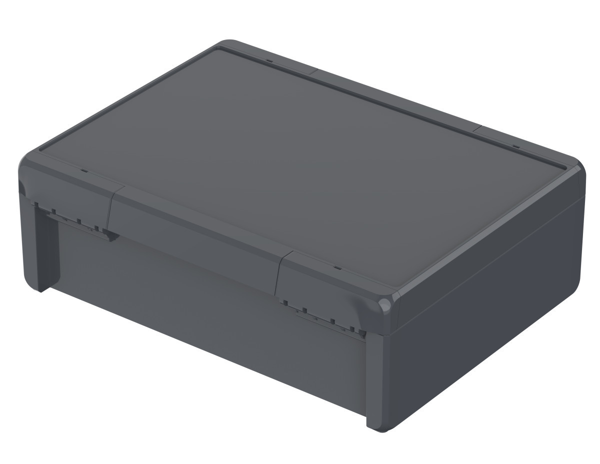 Rose ABS behuizing Bocube B 273612 abs 7024 grafietgrijs