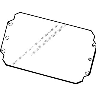 Rose Montageplaat voor kast/lessenaar | 22000700