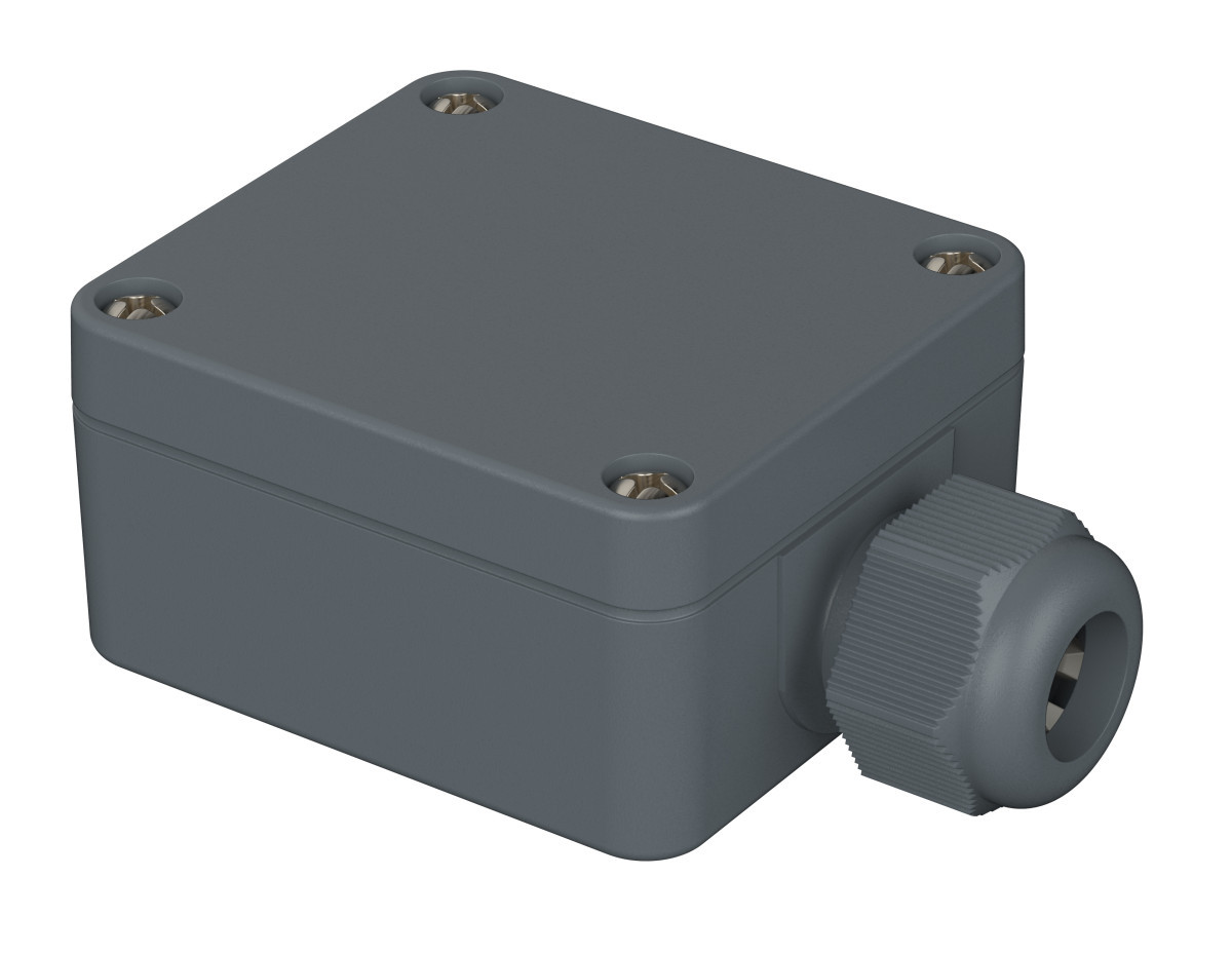Rose Polyamide behuizing Polymas PK101SV-111 met 1 X PG11 en snelsluiting