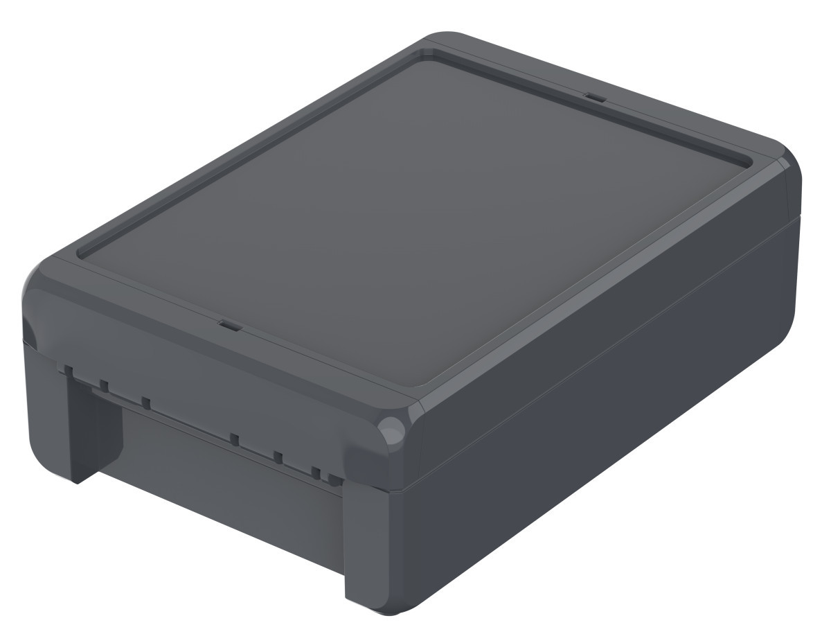 Rose Polycarbonaat V0 behuizing Bocube B 181306 PC-V0-7024 grafietgrijs