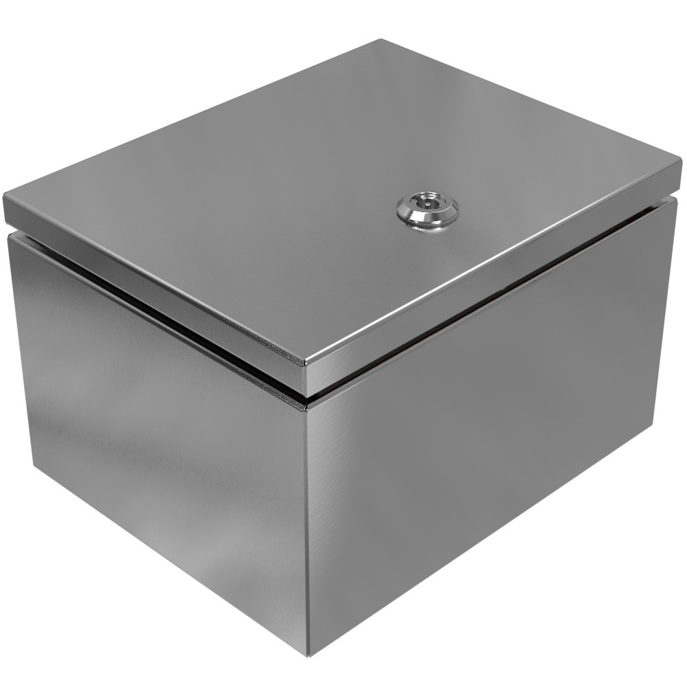 Rose RVS behuizing RVS 304 klemmenkast met igs 200x250x157 excl. MPL