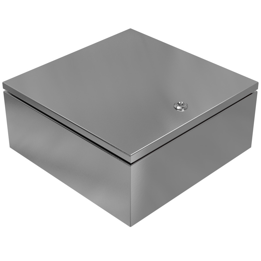 Rose RVS behuizing RVS 304 klemmenkast met igs 380x380x167 excl. MPL
