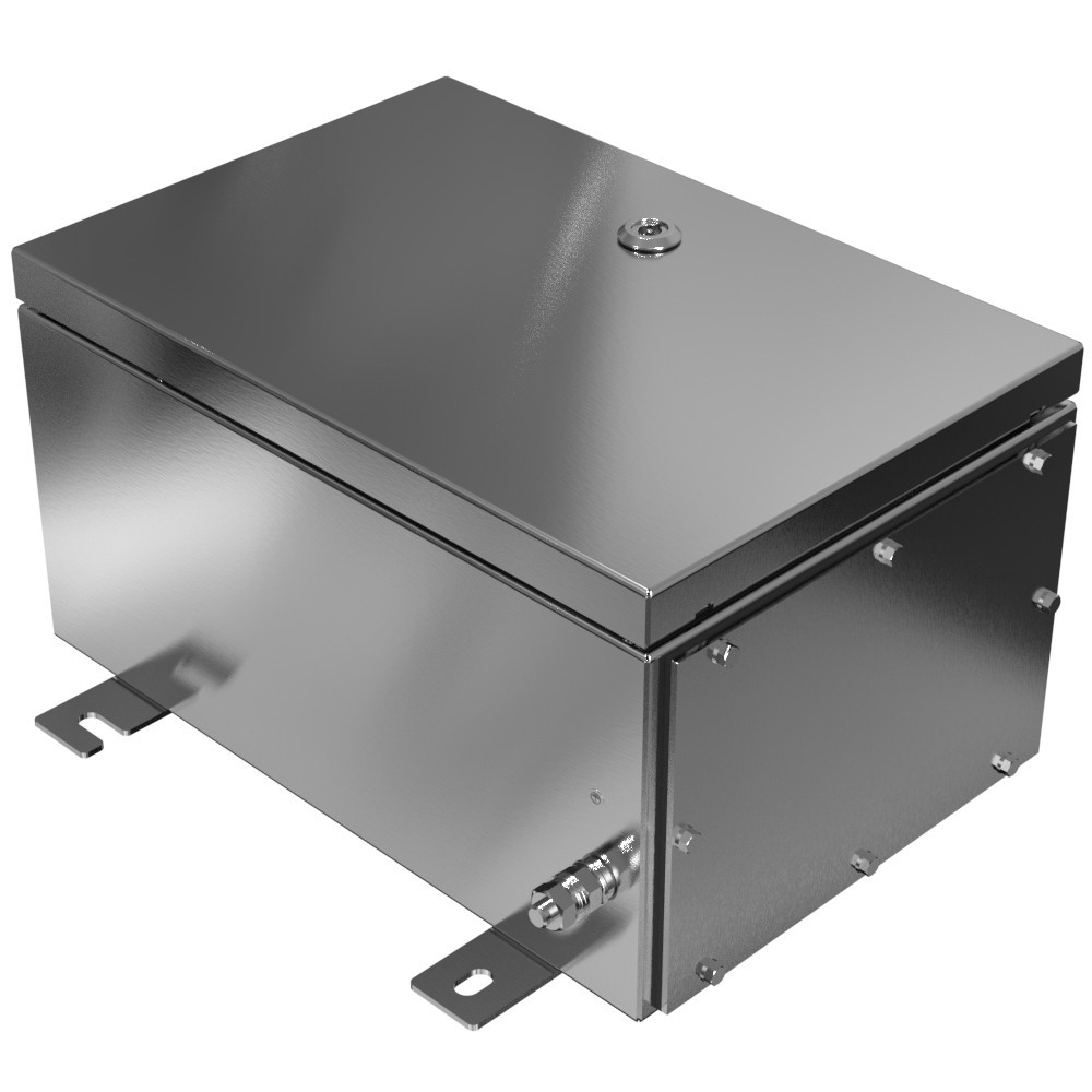 Rose RVS behuizing RVS 316L protex type 04 flens-behuizing 260x380x205mm