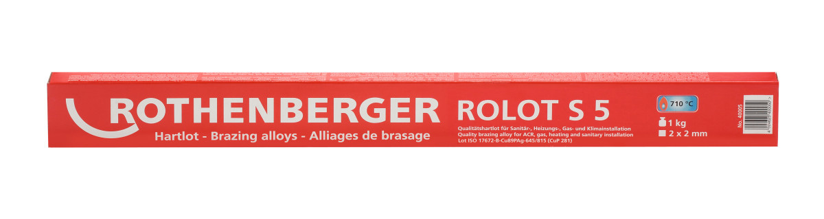 ROTHENBERGER HRDSLDR S5 L-AG5P 2MM 1KG
