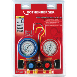 ROTHENBERGER MANIFOLD 2-WEG R410A-R32