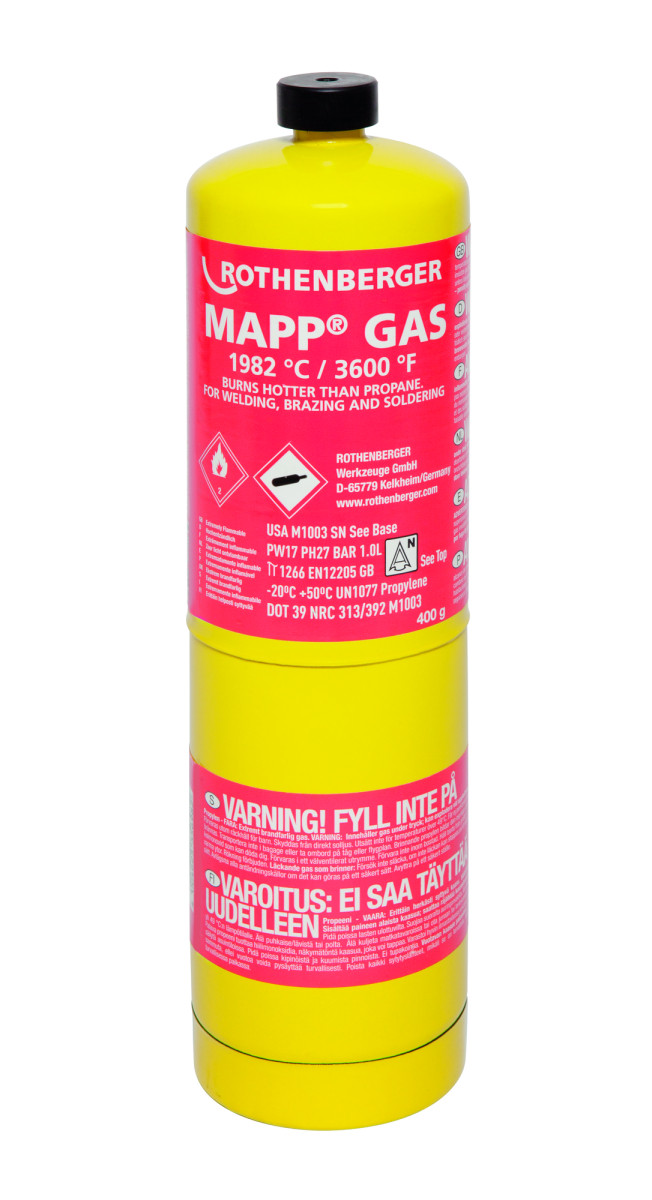 ROTHENBERGER Solderen & Lassen Map//pro 1” us, 750 ML