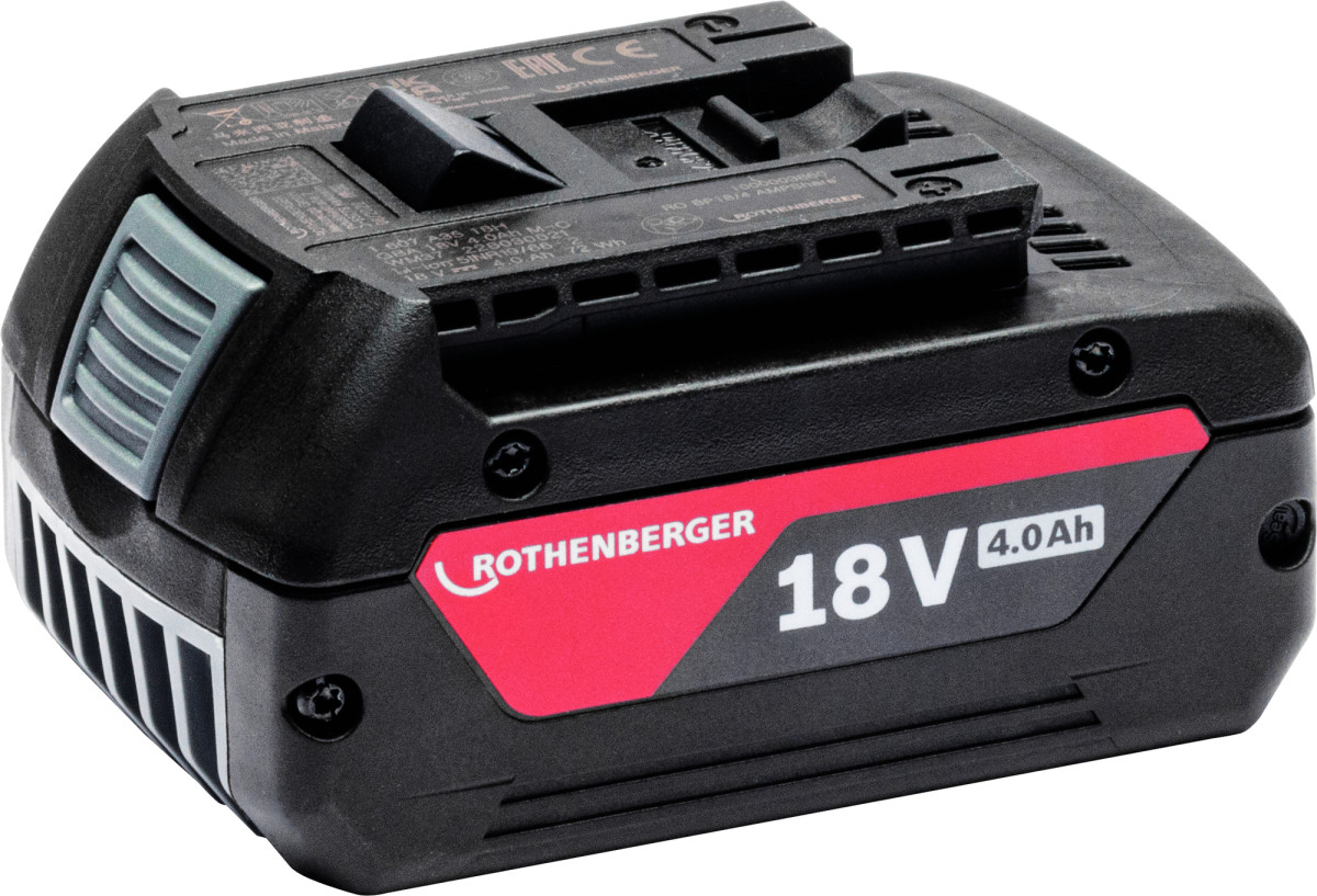 ROTHENBERGER Universeel gereedschap Ro BP18/8, 8.0 ah 18V procore accu amp
