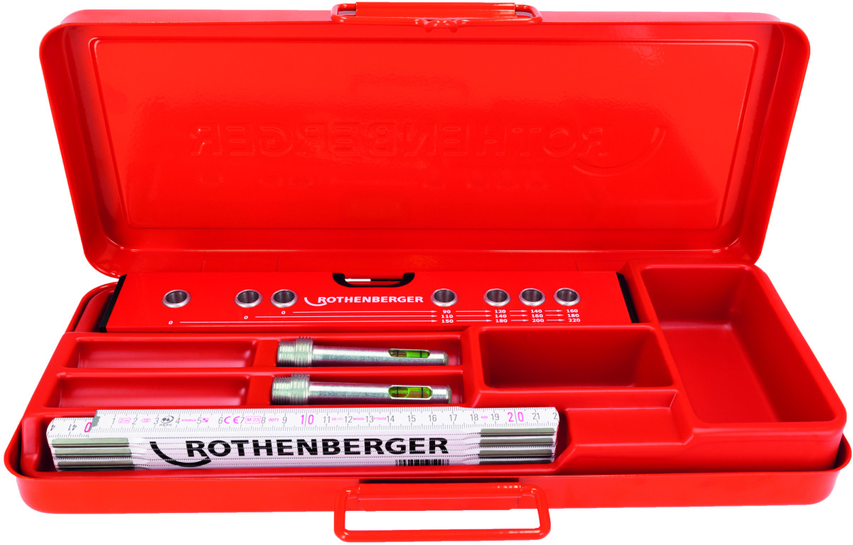 ROTHENBERGER Universeel gereedschap Rocheck Waterpasset in stalen koffer