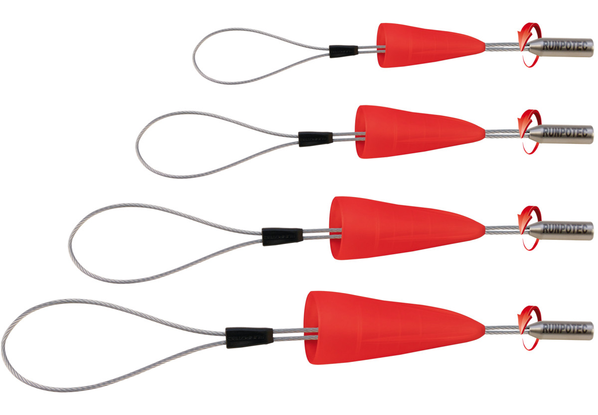 Runpotec Kabelgereedschap Runpo Runpofix kabeltreklussenset RTG6 Ø14-30MM met swivel, 4-delig