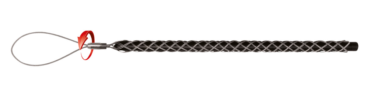 Runpotec Kabelgereedschap Runpo RVS kabeltrekkous met anti-twist trekoog 6-9MM
