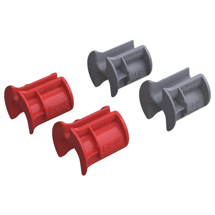 Runpotec Onderdelen voor meet en regelinstru Runpo Geleidingsstukken T.B.V. RM35 digitale kabellengtemeter