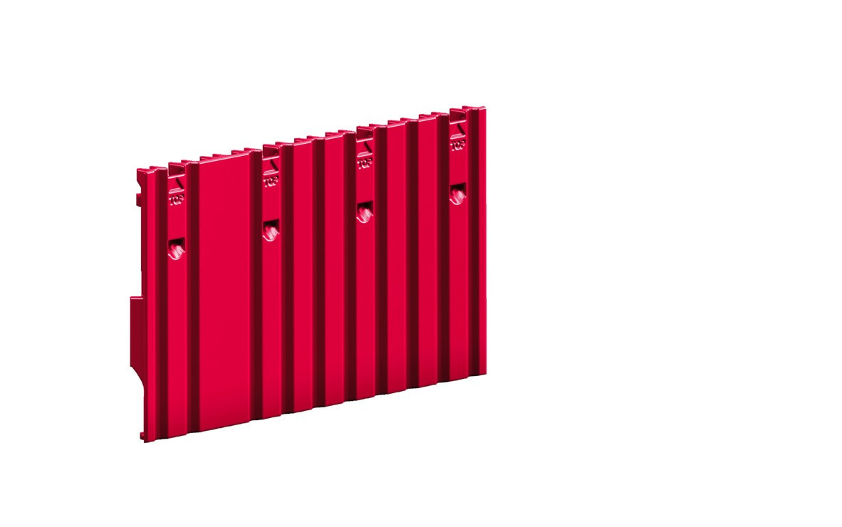 RX Afdekstrips TBV ip3x ve=10