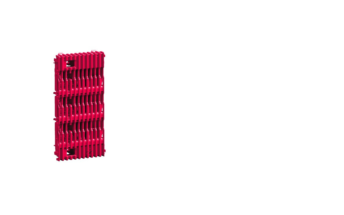 RX Basismodule 3-P., B=100 MM Z. cu-rail