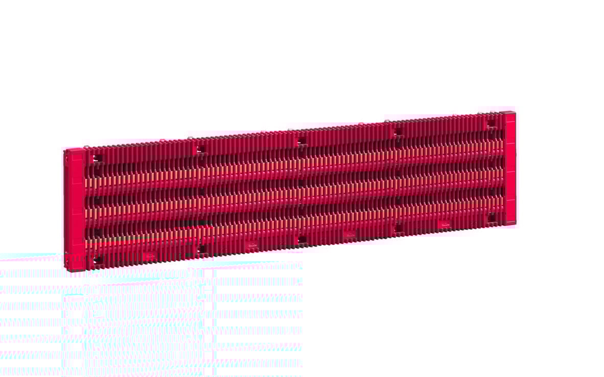 RX Board 3-P. inkl. cu 30x10 MM, 1105 MM