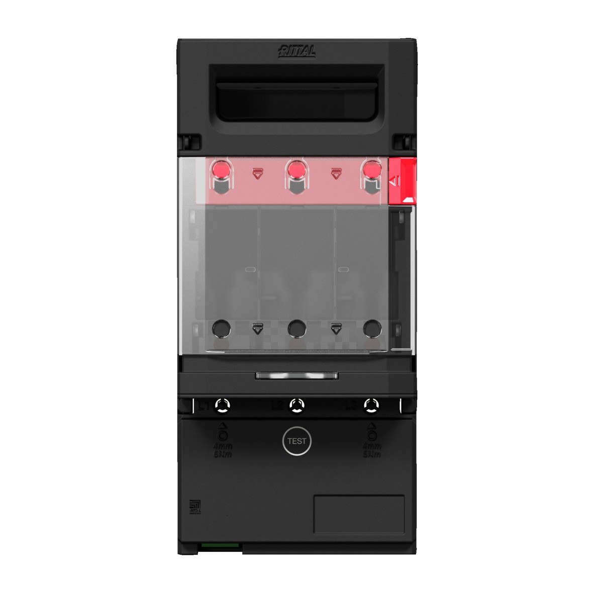 RX NH-L.SCH GR.000 100a 3P klem MPL-mont