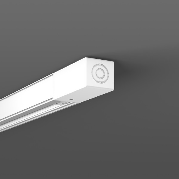 RZB 3-Phasen-Stromschienen Voeding L 119 B 37 H 33 kleur: wit 7652-11-W31