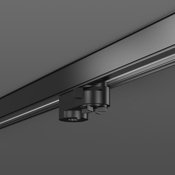 RZB 3-phasen-stromschienen adapter 85x32x63 (LXBXH) 0-250 V 3-ader 2,5MM2 zwart 70318003