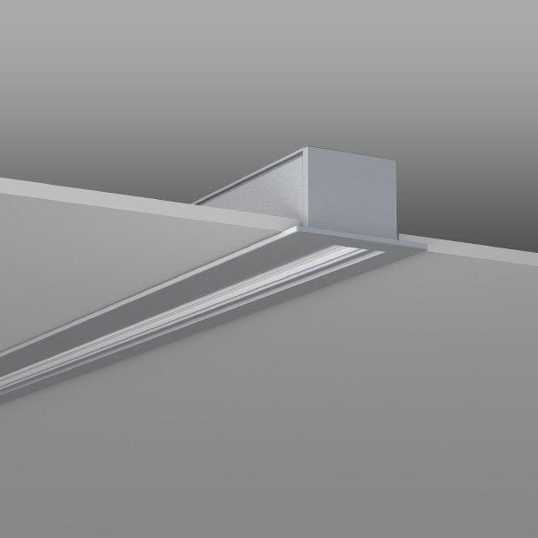 RZB Afsluitstuk L53 B19 H33 kleur zilver