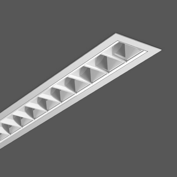 Alea Spot, 15 W, 1900 LM, 830, zilver, dali plafondinbouwarmaturen, L