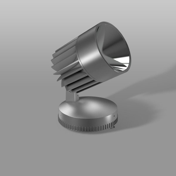 Alu-Star maxi, 88 W, 9700 LM, 830, zilver, dali stralers, L 305 B 240