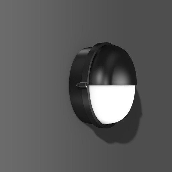 Alu-Superior, 6 W, 250 LM, 840, antraciet, on/off wandarmaturen, D 245